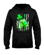 St-Patrick Flag - Beer Splash Hooded Sweatshirt tile