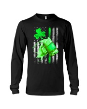 St-Patrick Flag - Beer Splash Long Sleeve Tee tile