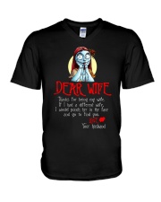 Dear Wife V-Neck T-Shirt thumbnail