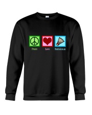Peace Love Badminton Crewneck Sweatshirt thumbnail