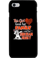 This Girl Love Her Husky Phone Case tile