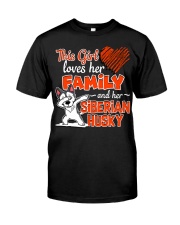 This Girl Love Her Husky Classic T-Shirt tile