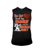 This Girl Love Her Husky Sleeveless Tee tile