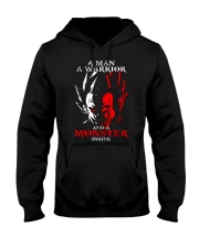 A Man A Warrior Hooded Sweatshirt tile