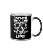 Father And Sons Best Friends For Life Color Changing Mug tile