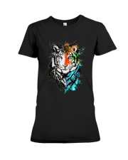 Tiger Graffiti Ver 4 Premium Fit Ladies Tee tile