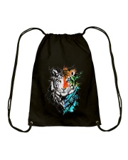 Tiger Graffiti Ver 4 Drawstring Bag tile