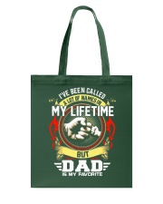 Dad My Favorite Tote Bag tile