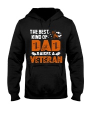 The Best Kind Of Dad Raises A Veteran Hooded Sweatshirt tile