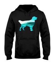 Golden Retriever Beach Hooded Sweatshirt tile