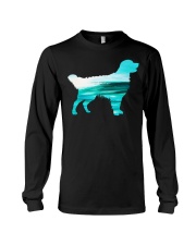 Golden Retriever Beach Long Sleeve Tee tile