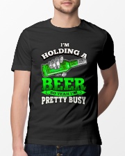 I'm Holding A Beer Classic T-Shirt lifestyle-mens-crewneck-front-13