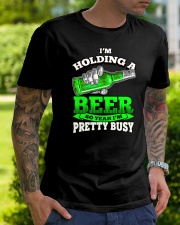I'm Holding A Beer Classic T-Shirt lifestyle-mens-crewneck-front-7