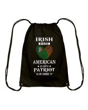 Irish By Blood - American By Birth Drawstring Bag tile