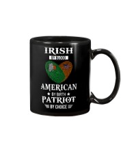 Irish By Blood - American By Birth Mug tile