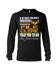 STICKER FILE CLERK Long Sleeve Tee thumbnail