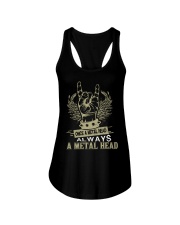 Once a Metal head always a Metal head Ladies Flowy Tank thumbnail