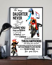 To My Daughter Never Forget That I Love You 11x17 Poster lifestyle-poster-2