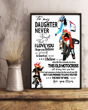 To My Daughter Never Forget That I Love You 11x17 Poster lifestyle-poster-3