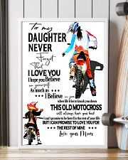 To My Daughter Never Forget That I Love You 11x17 Poster lifestyle-poster-4
