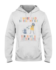 crazy cat lady Hooded Sweatshirt thumbnail