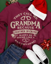 They call me Grandma because partner in crime Crewneck Sweatshirt apparel-crewneck-sweatshirt-lifestyle-front-21