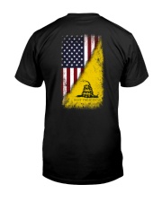 American Gadsden Flag Classic T-Shirt back