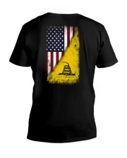 American Gadsden Flag V-Neck T-Shirt tile