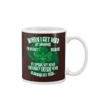 I'm silent because If I speak my mind the Irish in Mug tile