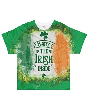 Baby The Irish inside Happy St Patrick's Day All-over T-Shirt front