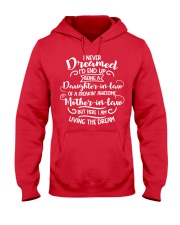 I never dreamed I'd end up being a Daughter-in-law Hooded Sweatshirt tile