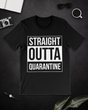 Straight Outta Quarantine Classic T-Shirt lifestyle-mens-crewneck-front-16