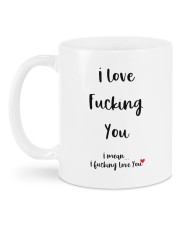 I Love You Boyfriend Girlfriend Husband Wife Mug back