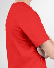 Warning Don't check out my Daddy Mommy is spycho Youth T-Shirt garment-youth-tshirt-detail-right-sleeve-01