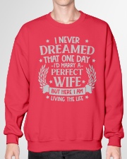 One day I'd marry a perfect wife Crewneck Sweatshirt garment-crewneck-sweatshirt-front-01