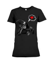 Drunk Grim Reaper Premium Fit Ladies Tee tile