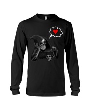 Drunk Grim Reaper Long Sleeve Tee tile