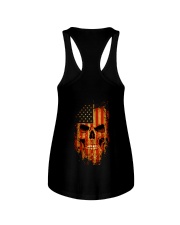 Grim Reaper US Flag Ladies Flowy Tank tile