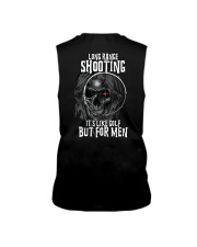 Long range shooting It's like golf but for men Sleeveless Tee tile