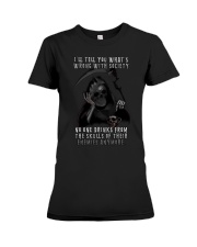 Wrong Society Drink Premium Fit Ladies Tee tile