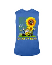 Let It Be Sunflowers Doves Sleeveless Tee tile