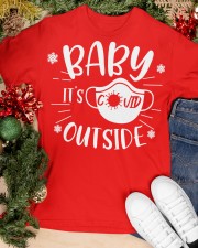 Baby It's Covid outside Classic T-Shirt apparel-classic-tshirt-lifestyle-front-82