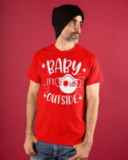 Baby It's Covid outside Classic T-Shirt apparel-classic-tshirt-lifestyle-front-89