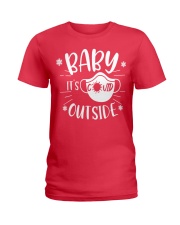 Baby It's Covid outside Ladies T-Shirt tile