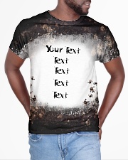 Your Text here bleached style All-over T-Shirt aos-all-over-T-shirt-lifestyle-front-04
