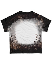 Your Text here bleached style All-over T-Shirt back