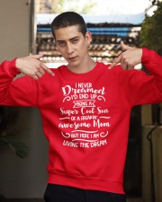 I never dreamed I'd end up being a super cool son Crewneck Sweatshirt apparel-crewneck-sweatshirt-lifestyle-04