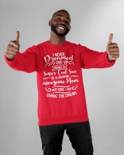 I never dreamed I'd end up being a super cool son Crewneck Sweatshirt apparel-crewneck-sweatshirt-lifestyle-front-05