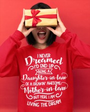 I never dreamed I'd end up being a Daughter-in-law Crewneck Sweatshirt apparel-crewneck-sweatshirt-lifestyle-front-18