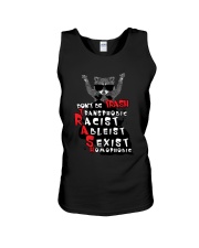 Don't be Trash Unisex Tank tile